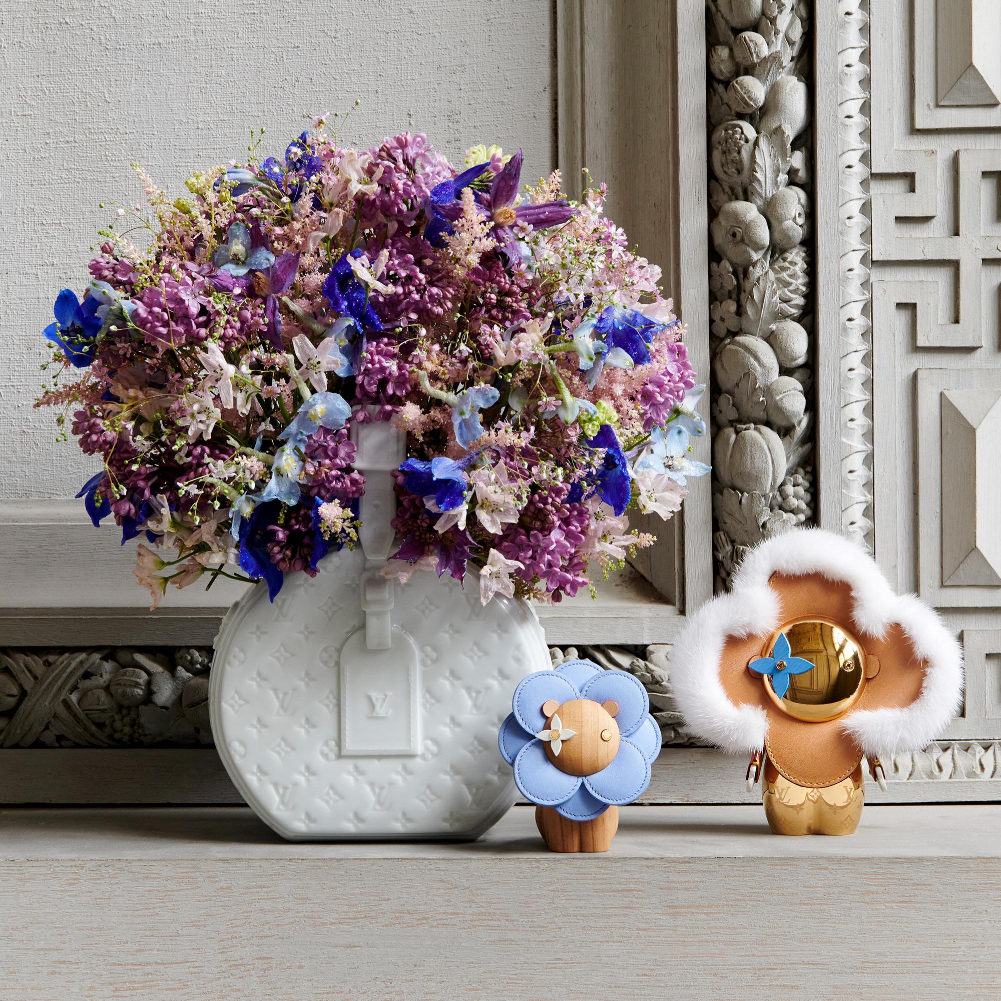 【超美品/ラスト１】ルイ・ヴィトン ヴェース・ポーセリン 花瓶 GI0576 LOUIS VUITTON ルイヴィトン 花瓶 ヴェースポーセリン GI0576